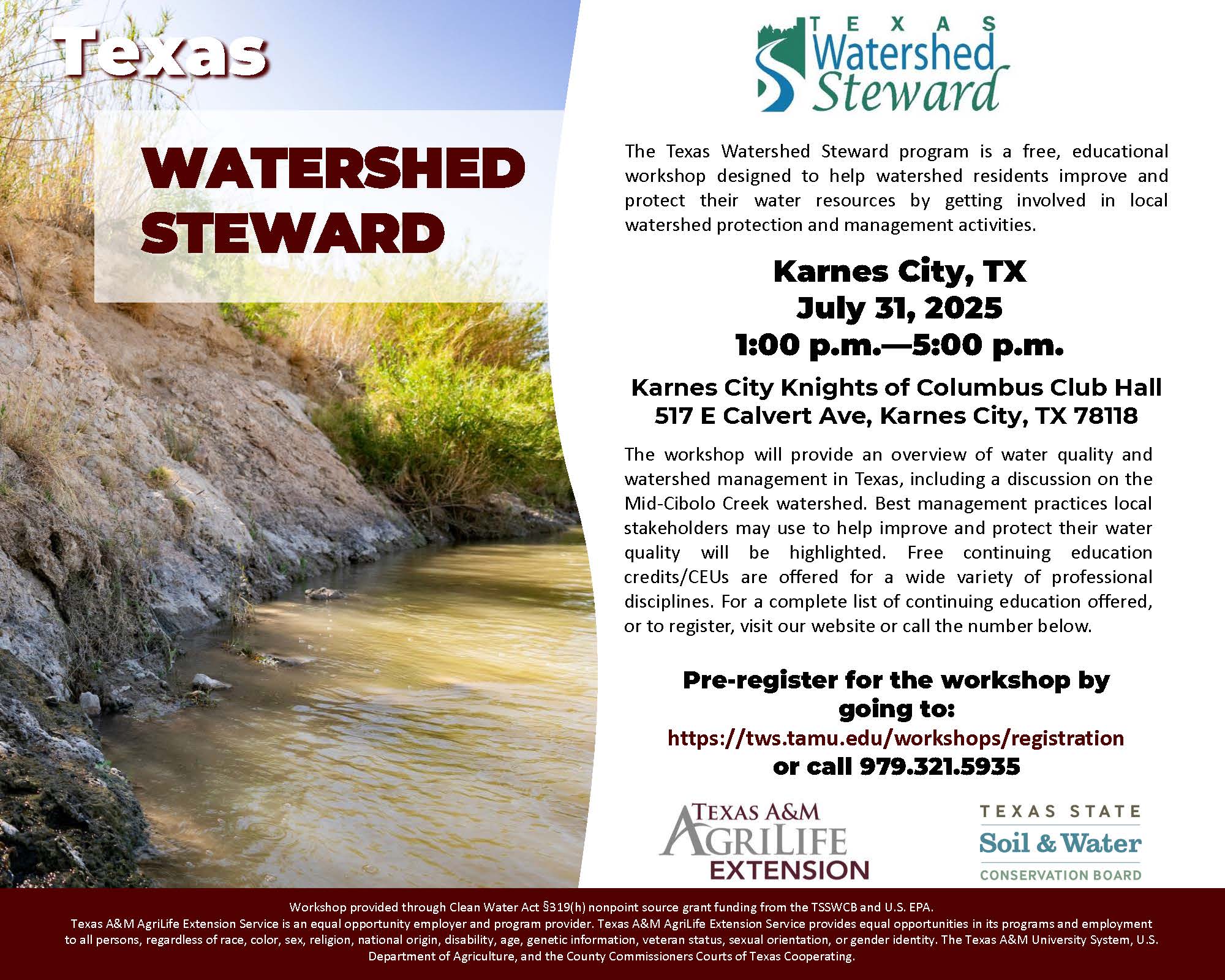Texas Watershed Steward